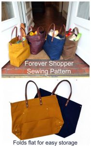 The Forever Shopper Bag pattern - Sew Modern Bags
