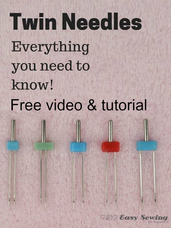 Tips for How to Use a Twin Needle - VIDEO TUTORIAL — Sew DIY