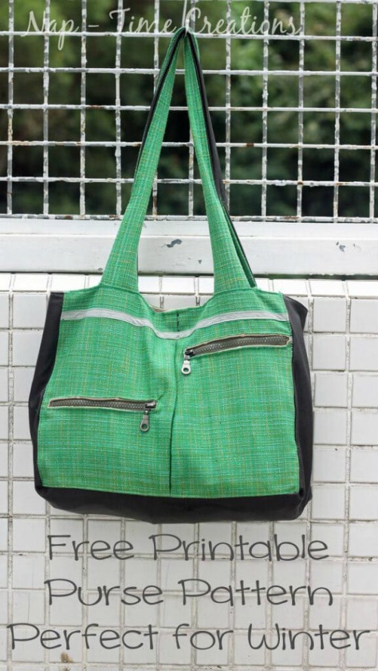 Free Bag Pattern - The Kennedy Bag - Sew Sweetness | Sac, Sac structuré,  Sac pochette