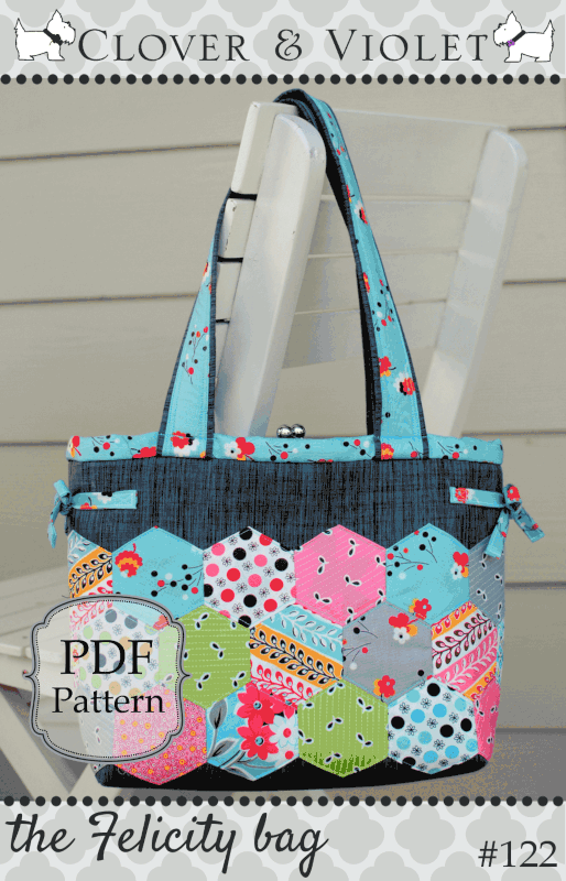 The Felicity Shoulder Bag - Sew Modern Bags