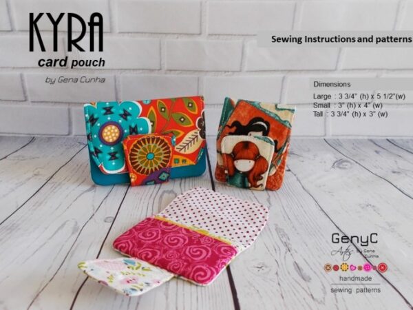 Kyra Card Pouch - Sew Modern Bags