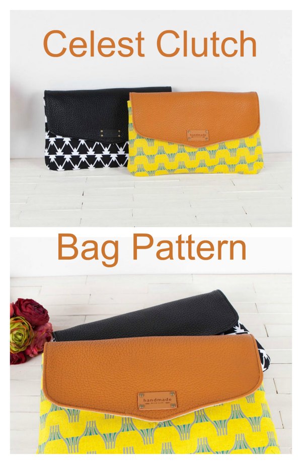Celest Clutch Bag Sewing Pattern