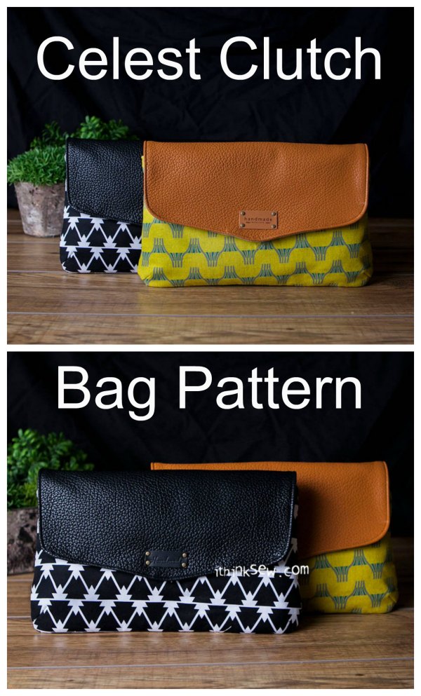 Celest Clutch Bag Sewing Pattern