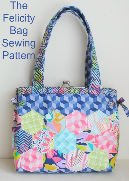 Sewing Pattern for the Felicity Bag.