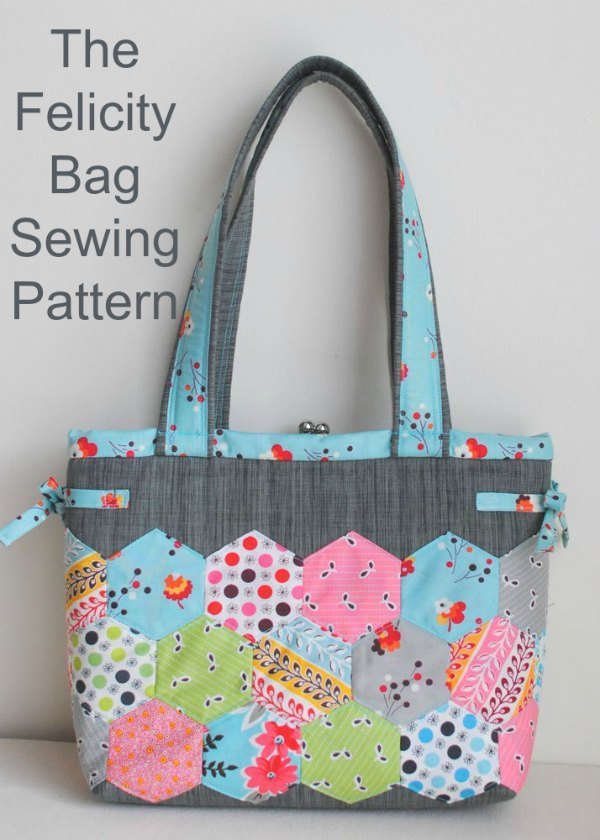 Sewing Pattern for the Felicity Bag.