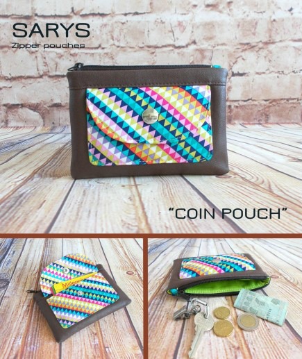 It's always a pleasure to find a pattern that gives its buyer exceptional value. The Sarys Zipper Pouches is from a most talented designer and she gives you patterns for four different zipper bags.