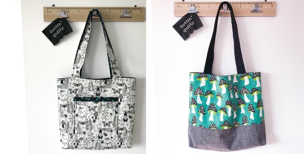 Tote-ally Easy Beginner Tote Bag Pattern - Sew Modern Bags