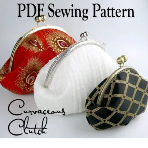 Barrelette Clutch Purse pattern - Sew Modern Bags