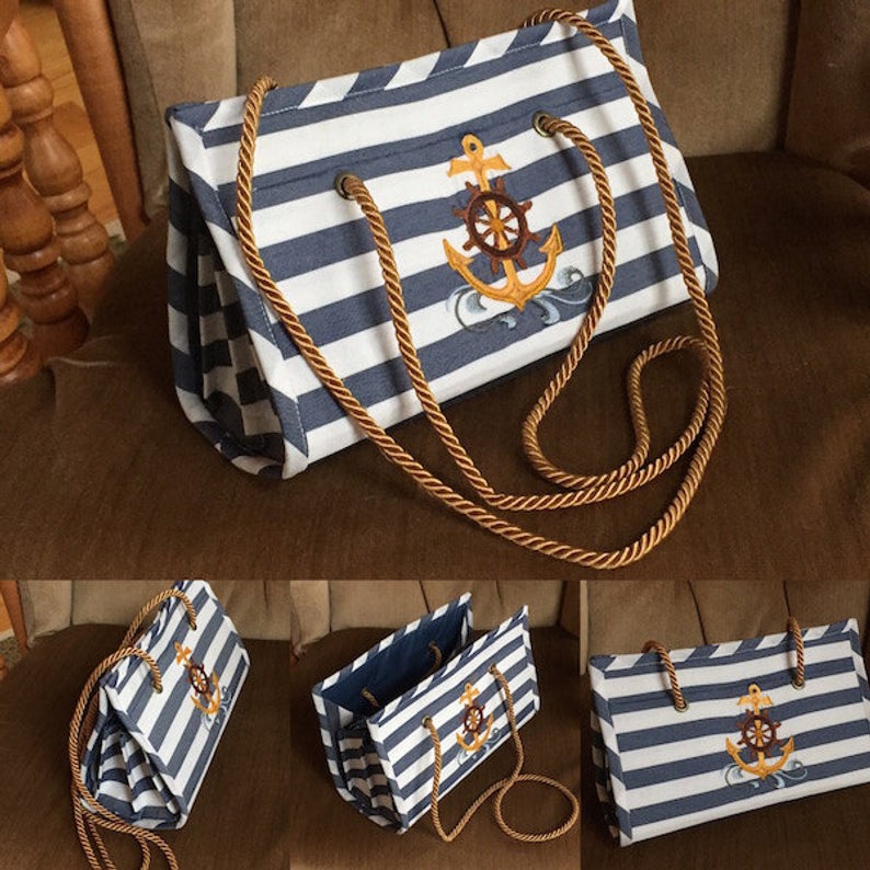 Small sewing clutch or handbag - Sew Modern Bags