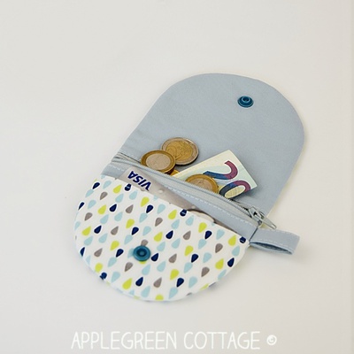 Coin Purse Pattern With Zipper Pocket - AppleGreen Cottage