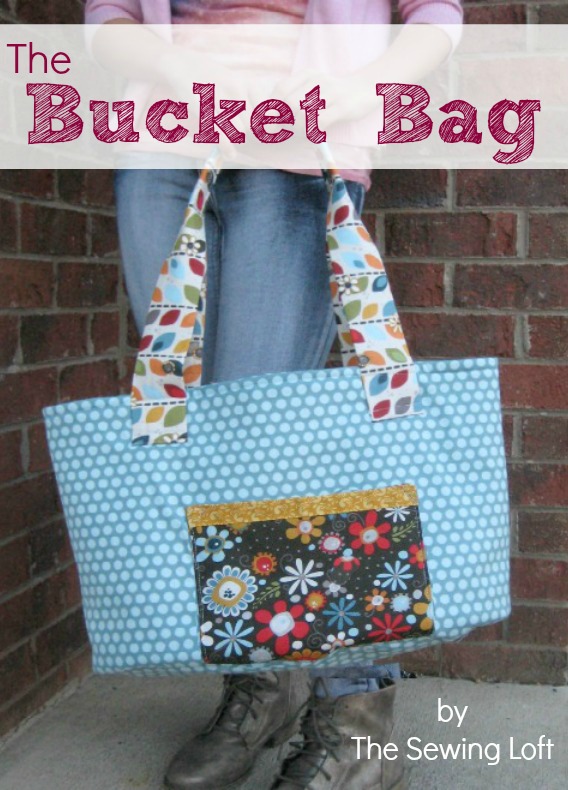 Fabric Convertible Bucket Backpack Free Sewing Pattern