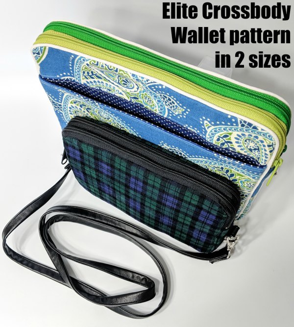 This is the Elite Crossbody Wallet pattern.