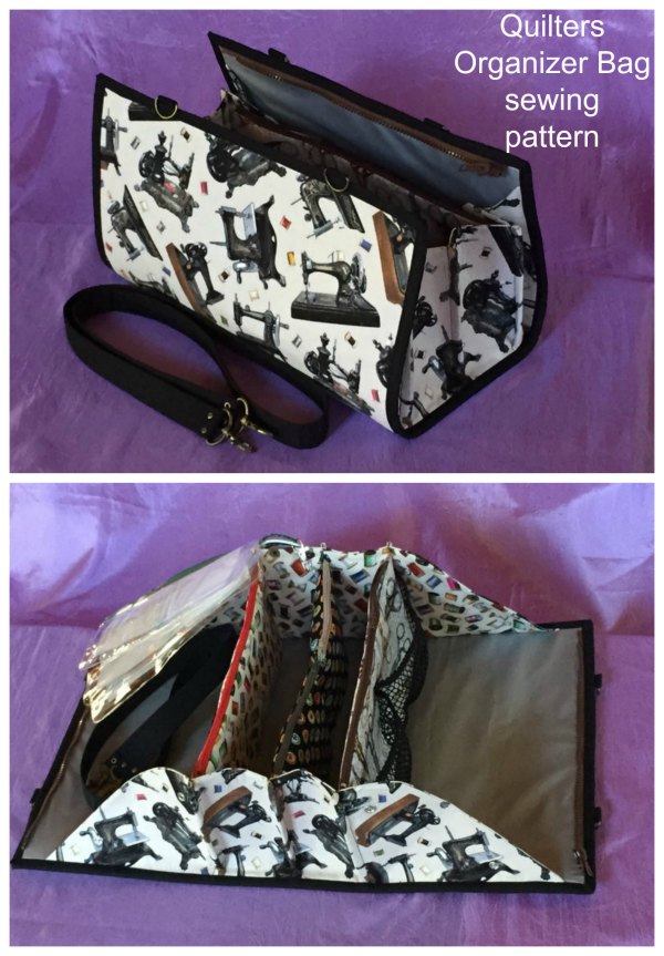 Multi Pocket Organizer - Sew Modern Bags