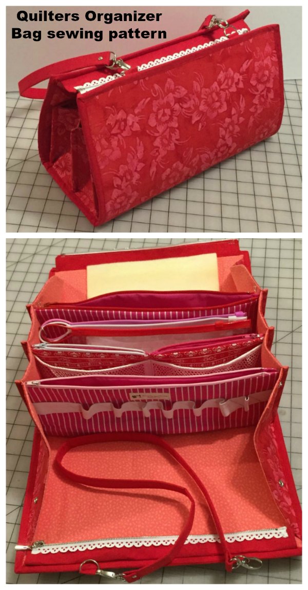 DIY Purse Organizer FREE sewing tutorial - Sew Modern Bags