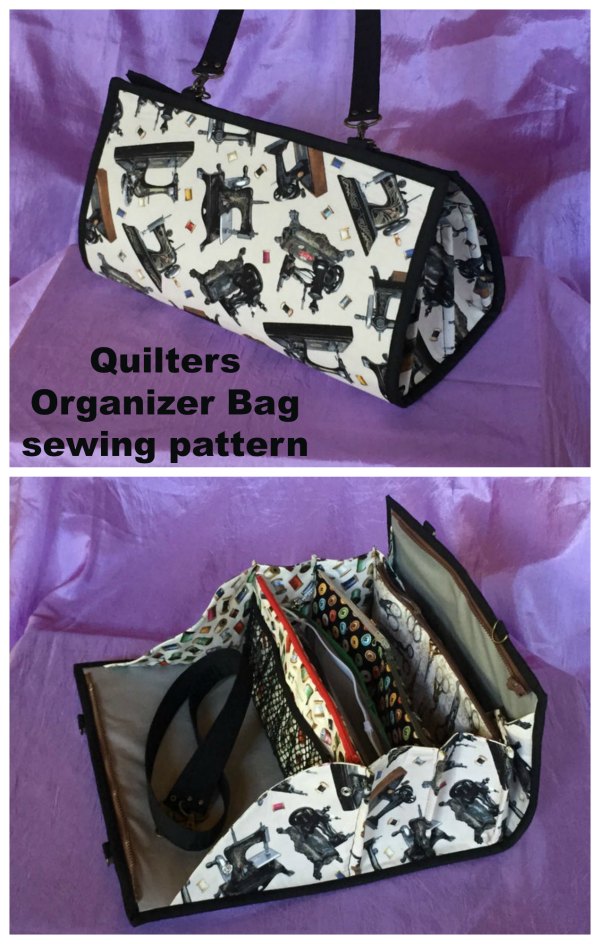 Glitzy Purse Organizer sewing pattern - Sew Modern Bags