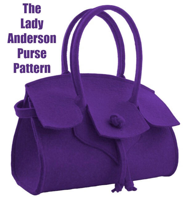 The Lady Anderson Purse has been inspired by the couture houses of times gone by. If you love to sew timeless classic vintage designs bags that will never go out of fashion then we have a fabulous one for you here.