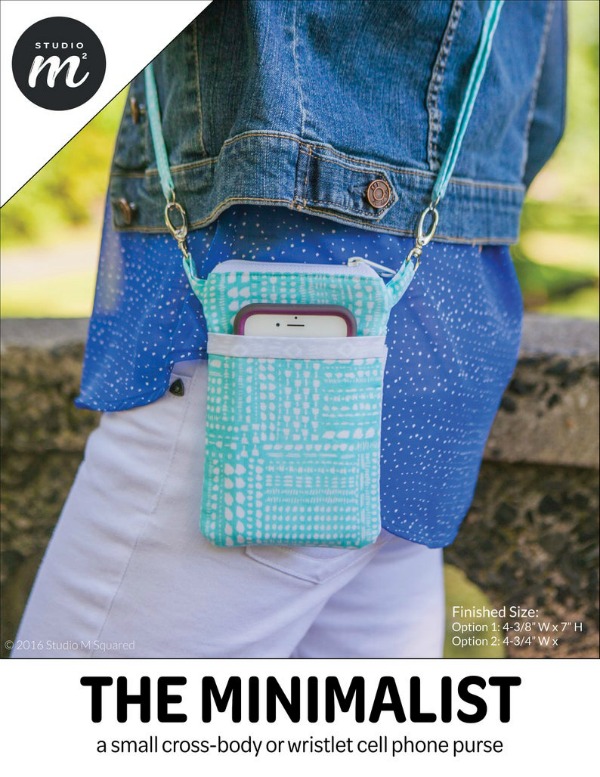 Mini Crossbody Bag Cell Phone sewing pattern - Sew Modern Bags