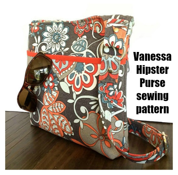 Vanessa Hipster Purse sewing pattern