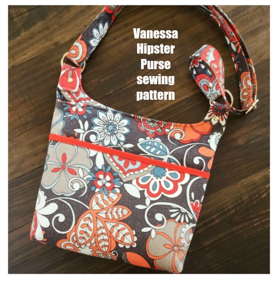 Vanessa Hipster Purse sewing pattern