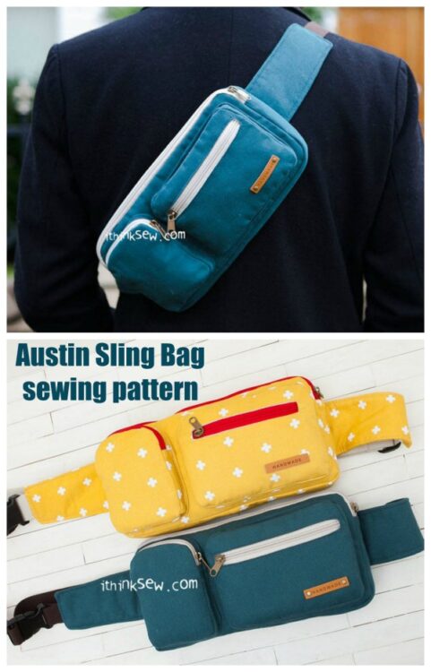 Austin Sling Bag Sewing Pattern - Sew Modern Bags