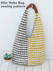 Ellie Hobo Bag sewing pattern - Sew Modern Bags