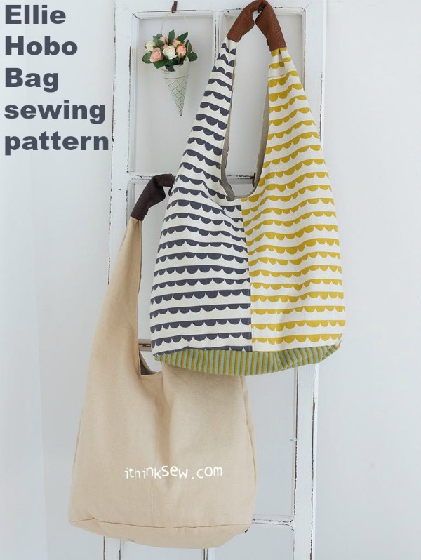 Katelynn Bag PDF Sewing Pattern Hobo Bag 