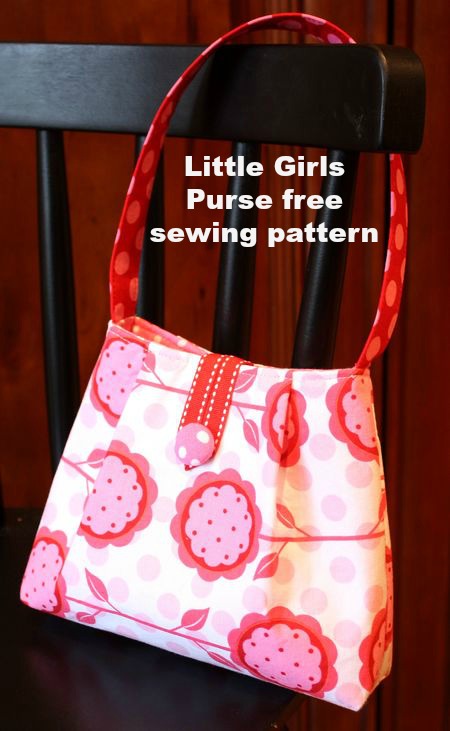 🎁 Get Crafty with This Free Pattern for a DIY Little Girls Purse! 