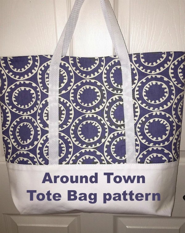Around Town Tote Bag pattern