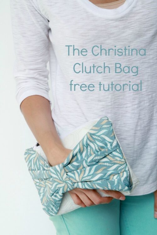 Christina Clutch Bag free pattern - Sew Modern Bags