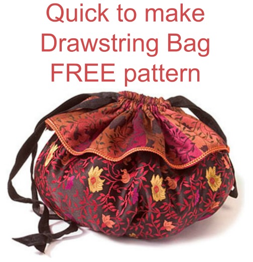 How to Make a Drawstring Bag - Best Method for Any Size