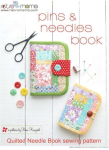 Quilted Needle Book sewing pattern - Sew Modern Bags