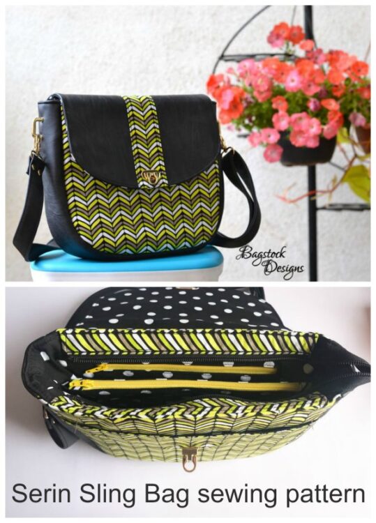 Serin Sling Bag pattern - Sew Modern Bags