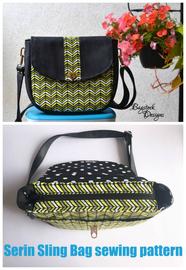 Serin Sling Bag pattern - Sew Modern Bags