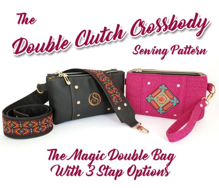 Double Clutch Crossbody Bag