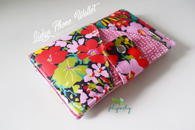 Lidya phone wallet - Sew Modern Bags