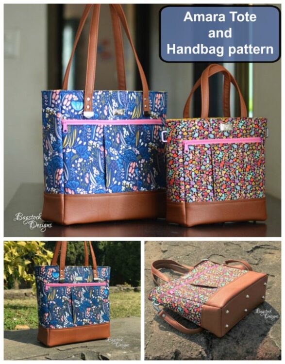 Amara Tote & Handbag sewing pattern - Sew Modern Bags