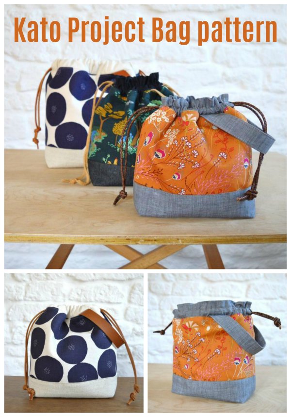 Project Bag Sewing Pattern :: Duffel Bag 