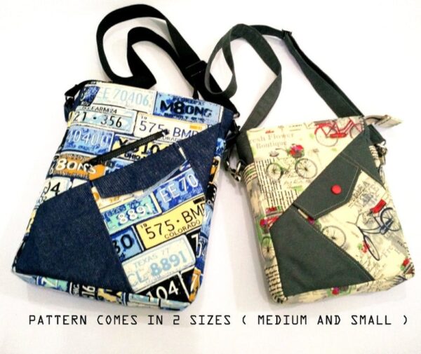 The Geometry Bag - Sew Modern Bags
