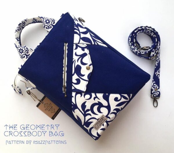 The Geometry Bag - Sew Modern Bags