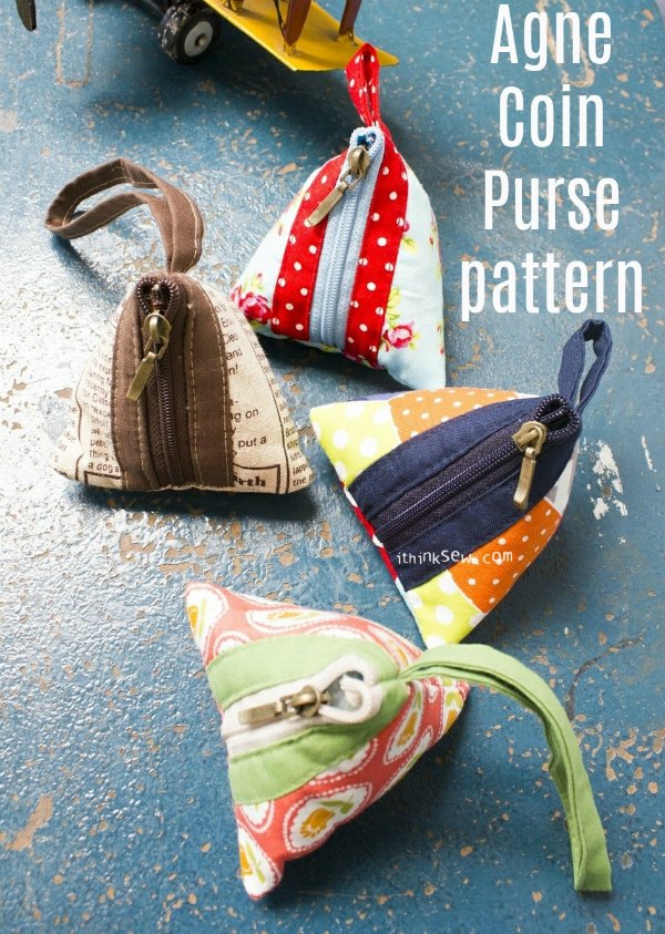 Agne Coin Purse FREE sewing pattern