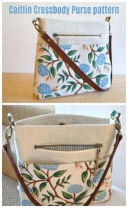 The Kaitlin Crossbody Purse pattern (with video) - Sew Modern Bags