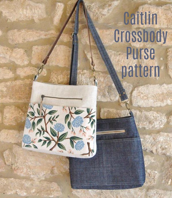 The Kaitlin Crossbody Purse pattern (with video) - Sew Modern Bags