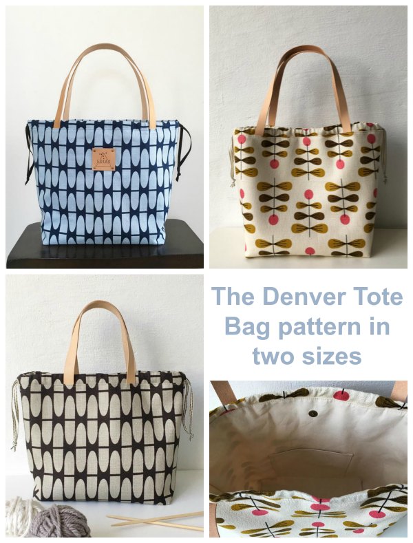 India Hobo Bag sewing pattern - Sew Modern Bags