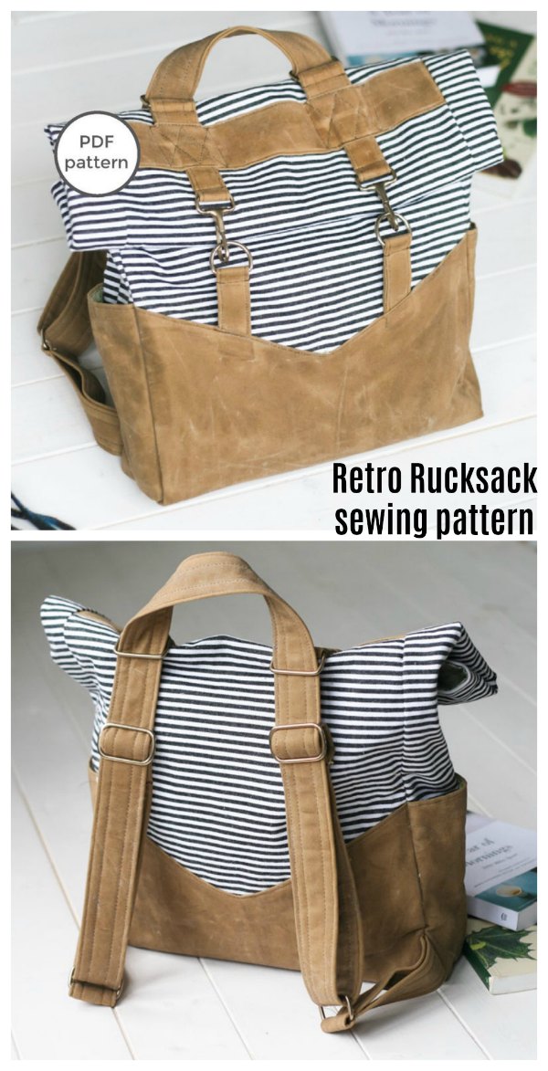 19+ Backpack Sewing Patterns