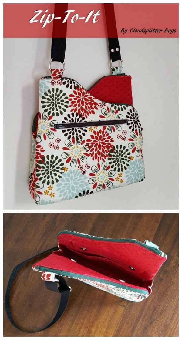 Zip To It Bag sewing pattern