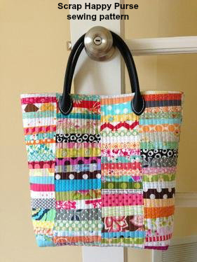 Threads Scrap Happy Purse Pattern Sew Modern Bags