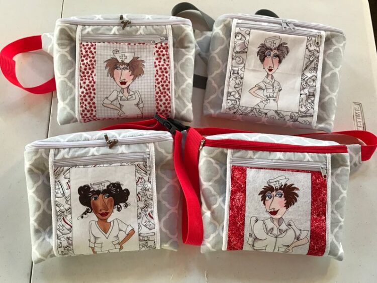 Nurse hip bag Sew Modern Bags