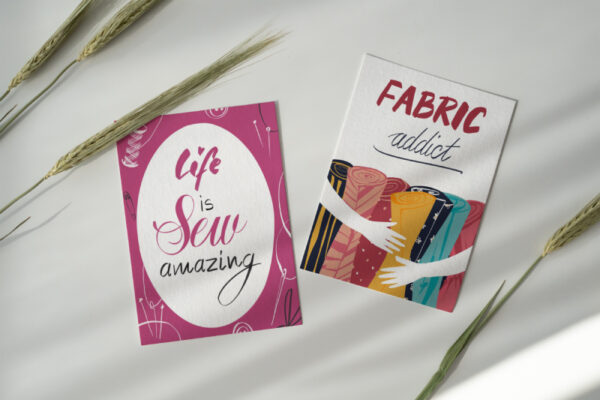 Life is Sew Amazing digital poster - Sew Modern Bags