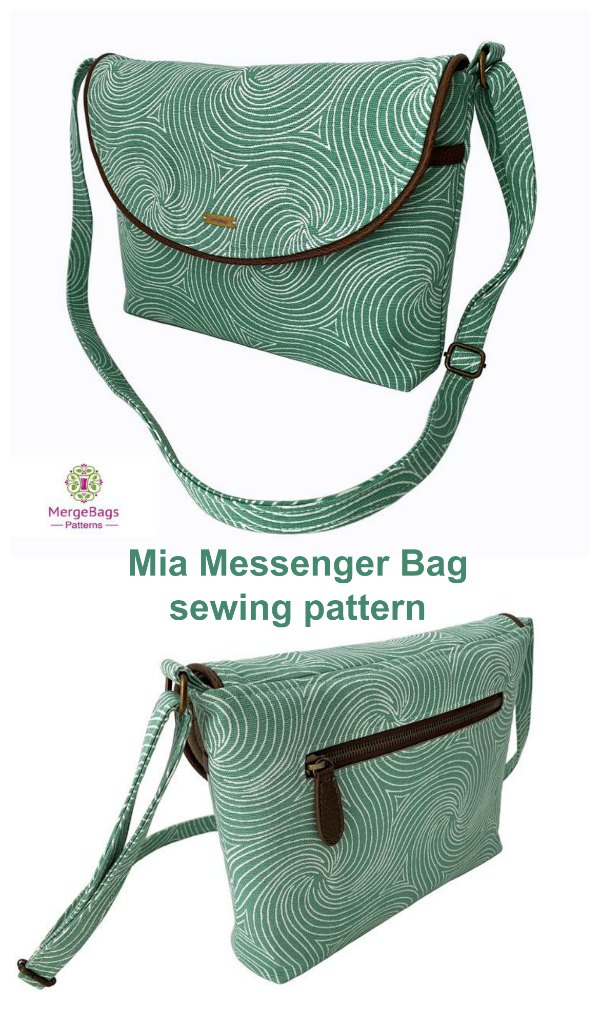 NEW Sewing pattern to make the Morston Quay Messenger Bag