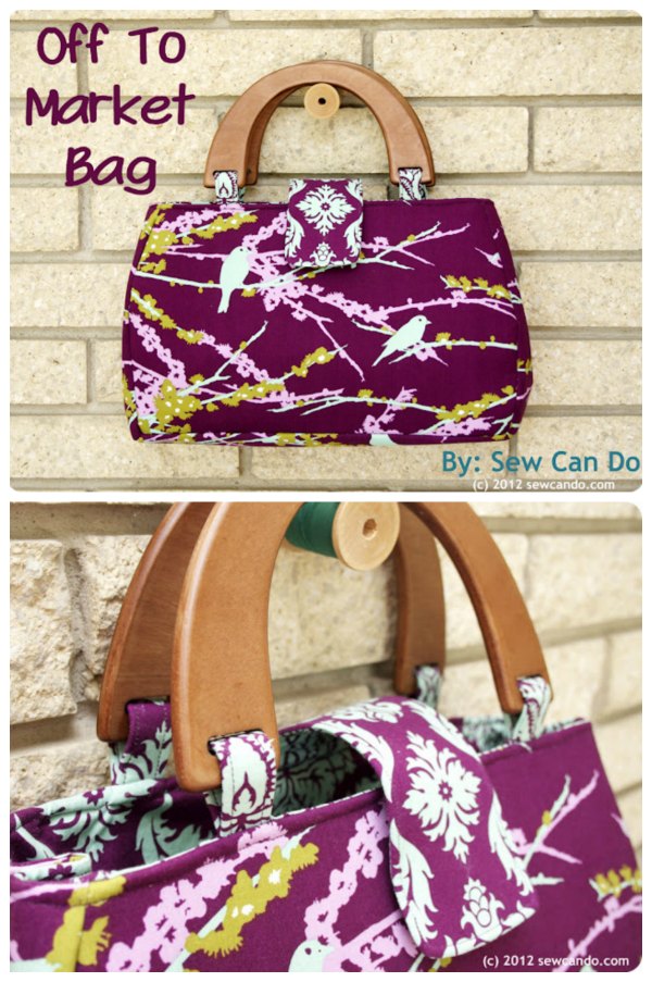 DIY Diaper Bag FREE sewing pattern (with wipe dispenser) - Sew Modern Bags